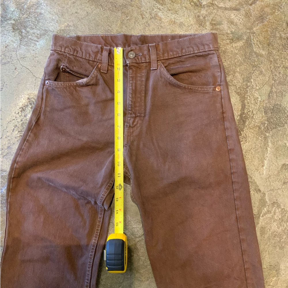 Brown Denim Jeans